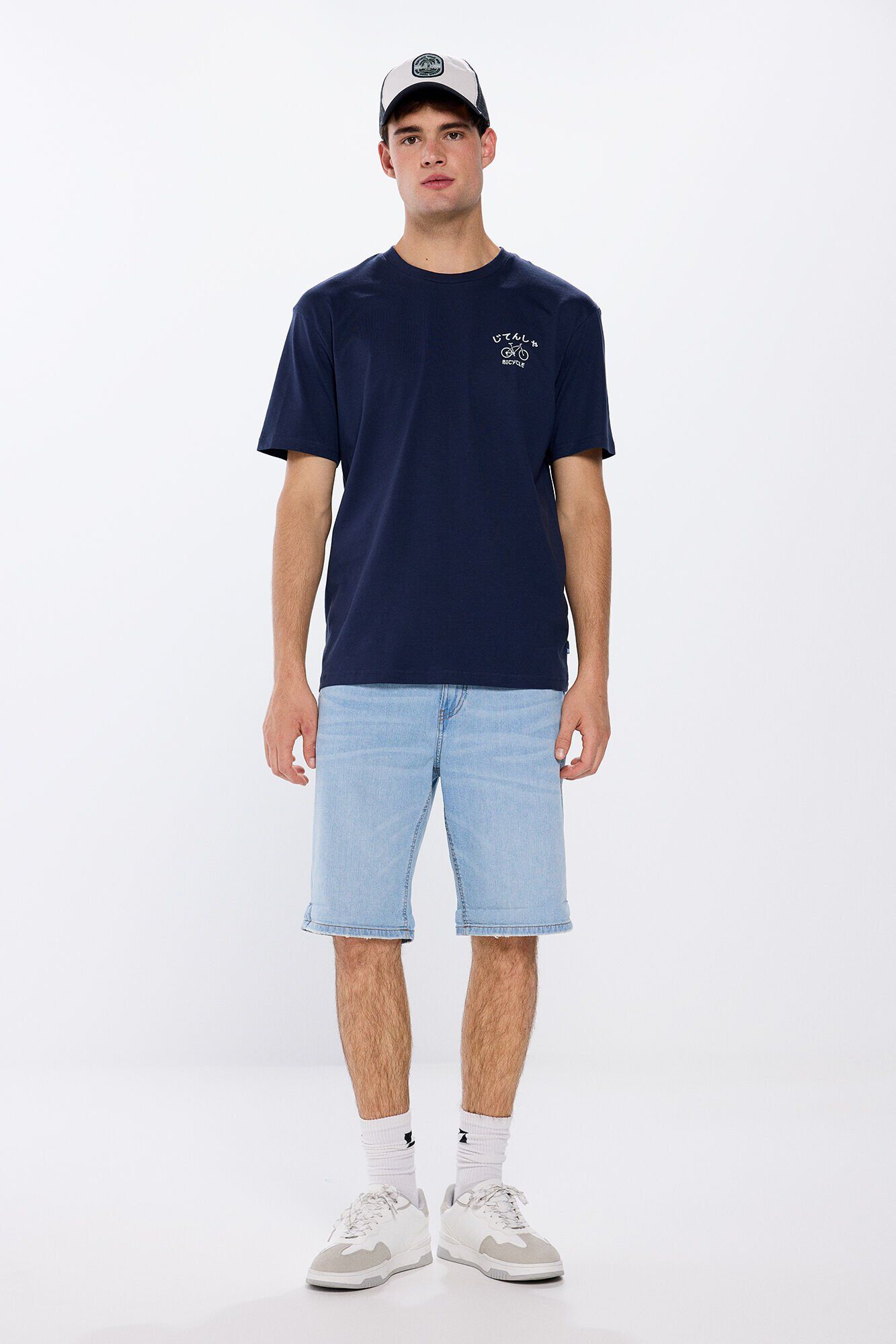 Springfield Playera bici azulado