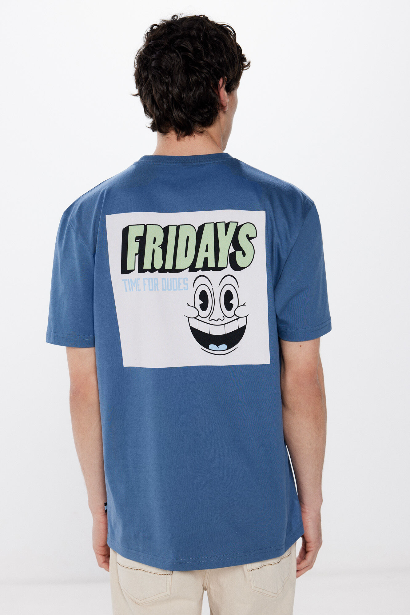 Springfield Playera fridays azul