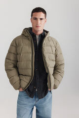 Springfield Chamarra acolchada t&eacute;rmica khaki