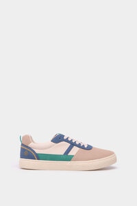 Springfield Zapatilla piel color gris