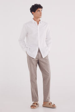 Springfield Camisa lino natural