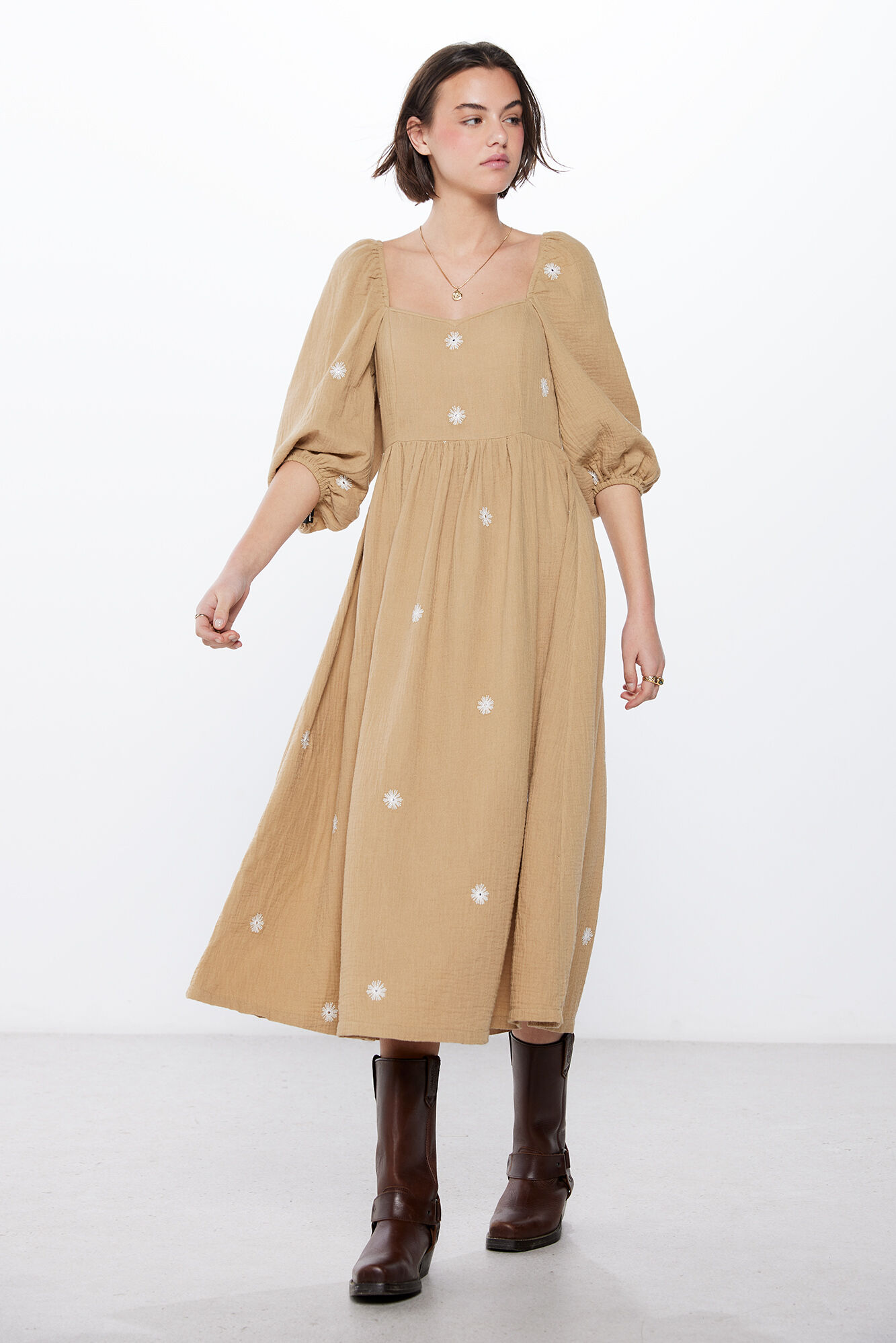 Vestido Earthy REBAJAS MUJER Springfield MX