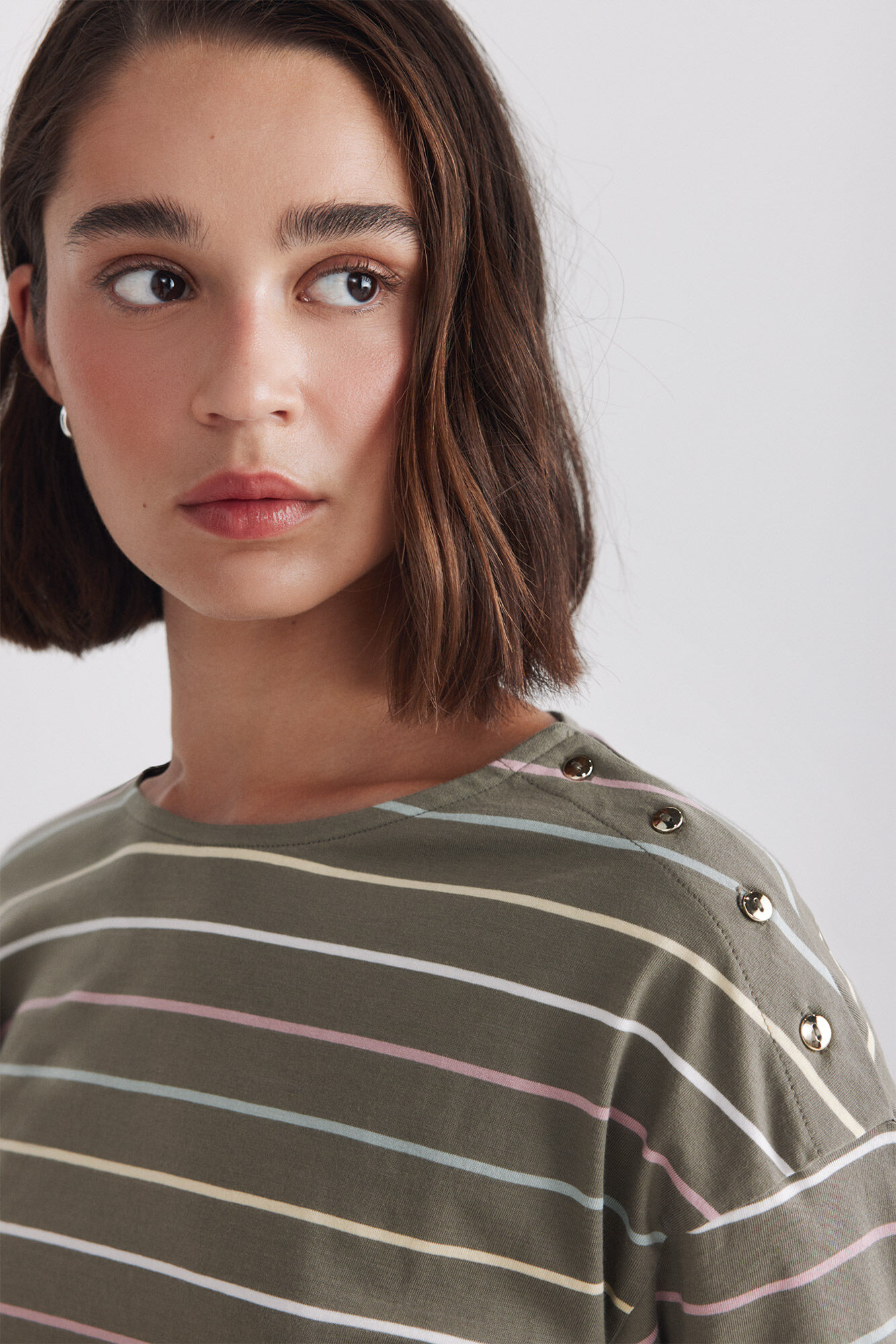Springfield Playera manga larga de algod&oacute;n