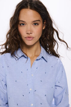 Springfield Camisa oxford estampado