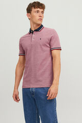 Jack & Jones Polo slim fit rojo