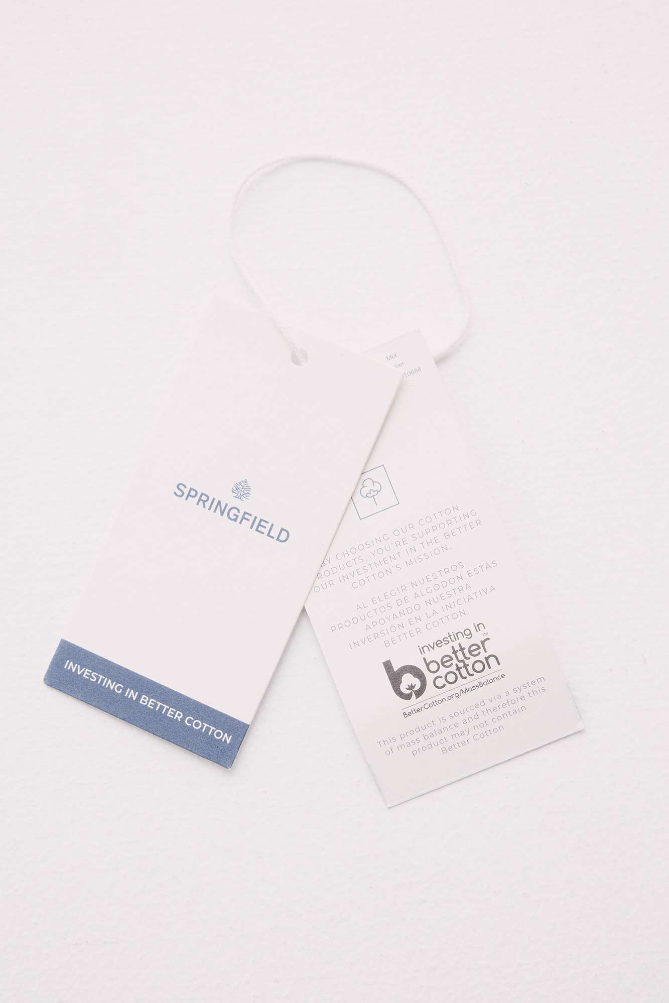 Springfield Pantal&oacute;n ligero estructura slim fit azul