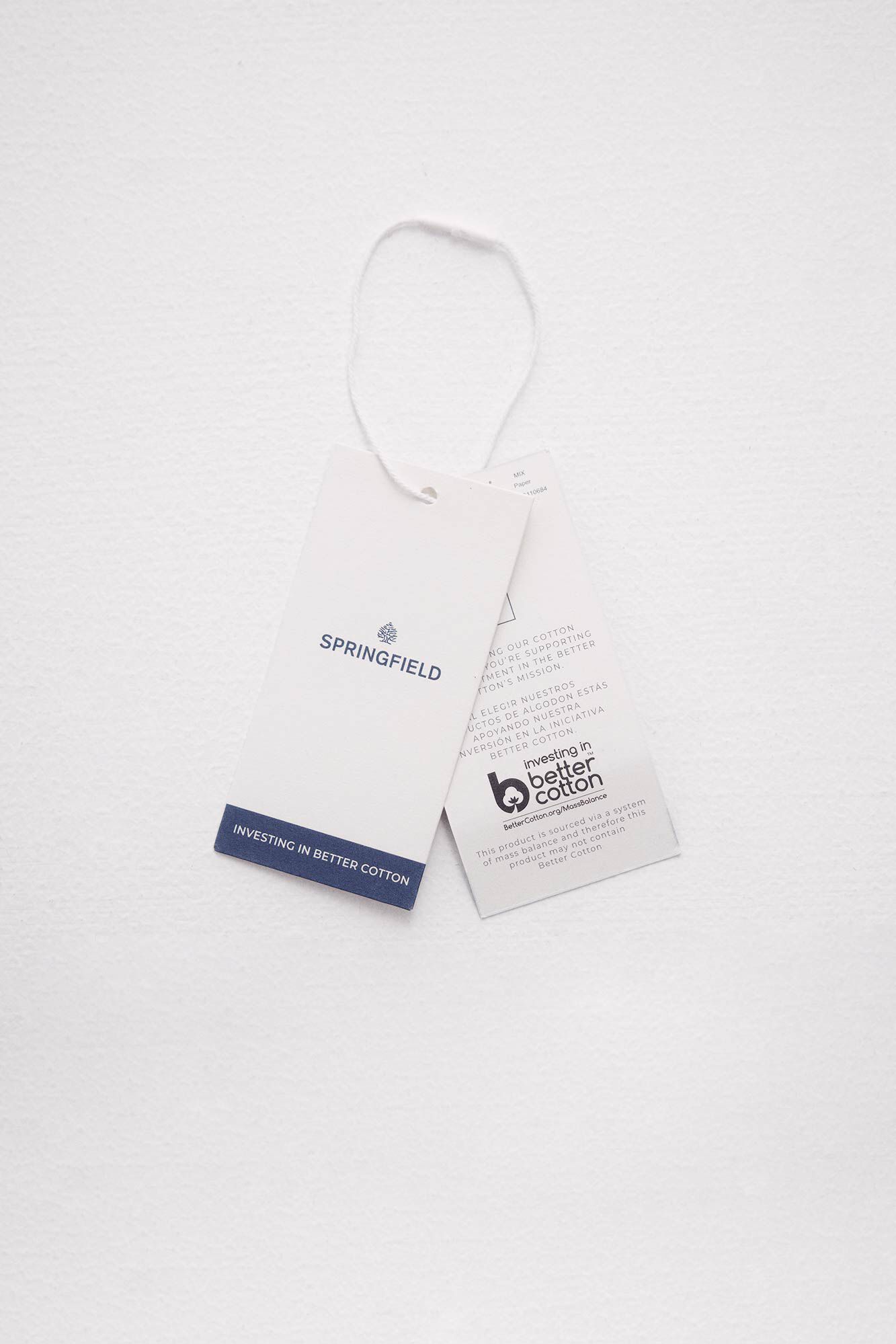 Springfield Playera tachuelas cristal natural