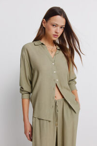 Springfield Camisa de manga larga a rayas