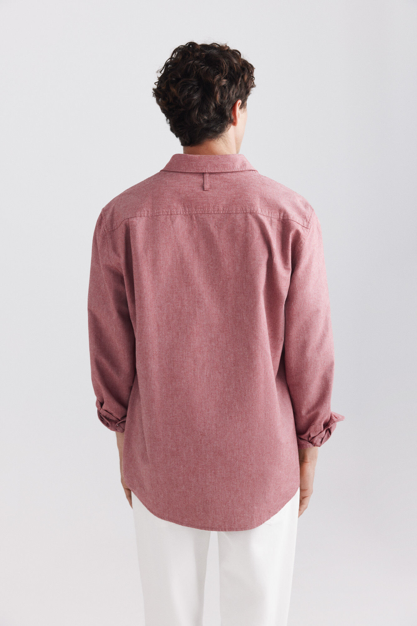 Springfield Camisa oxford rojo