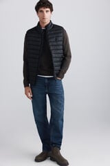 Springfield Chaleco acolchado negro
