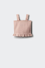 Springfield Kids Playera de tirantes para ni&ntilde;a rosa