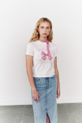 Springfield Playera "Bolo" amarillo