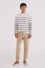 Springfield Pantal&oacute;n chino ligero slim fit beige