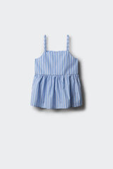 Springfield Top tirantes rayas niña  azul indigo