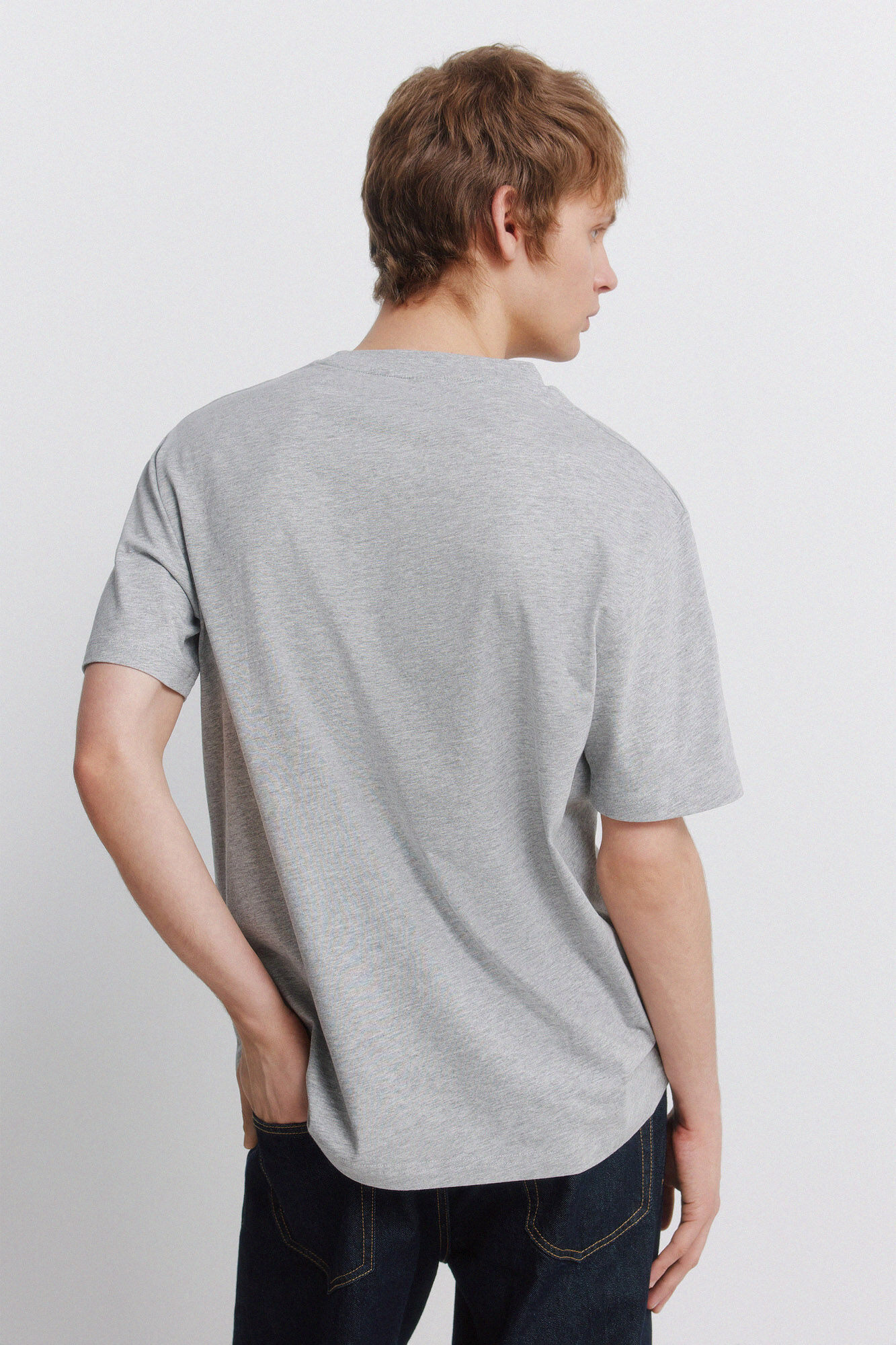 Springfield Playera logo sport gris