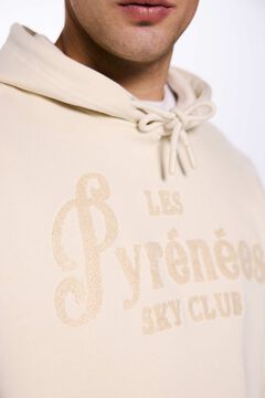 Springfield Sudadera capucha take de shot blanco