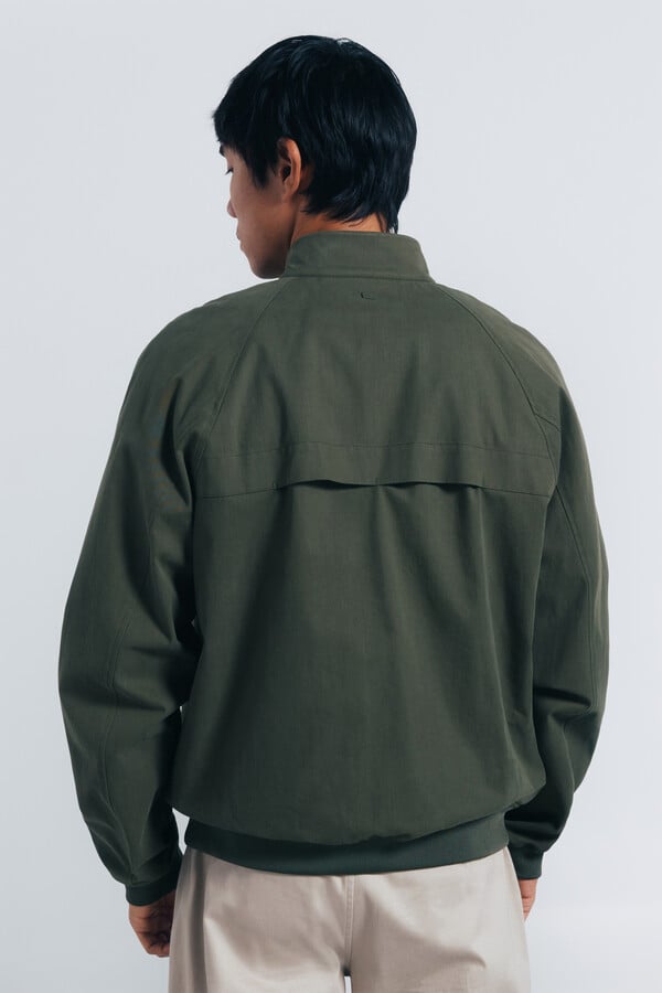 Springfield Chamarra algodón kaki