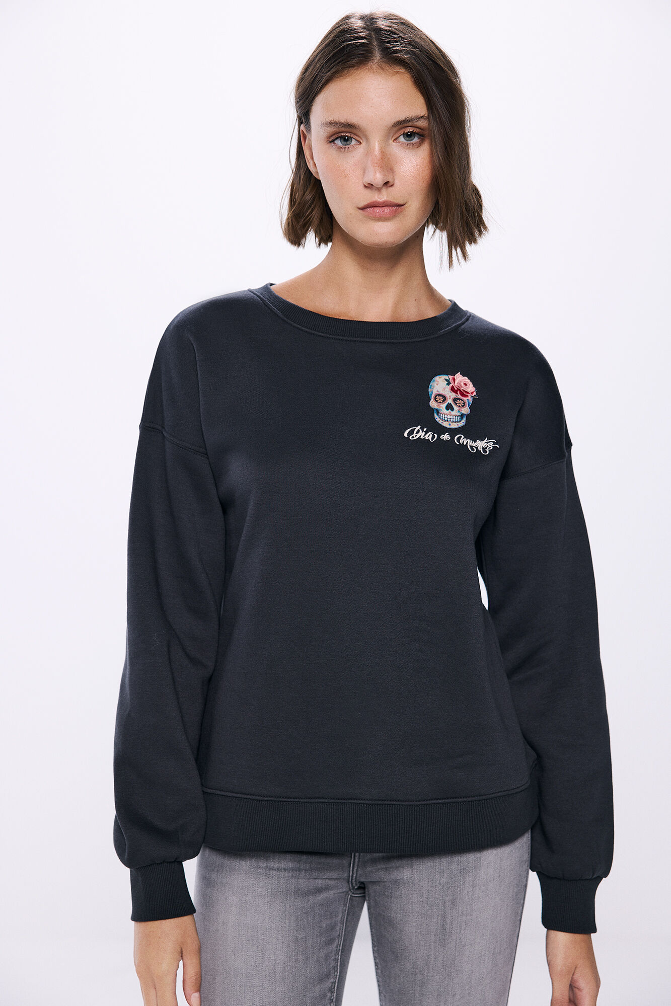 Sudaderas negras para mujer clearance