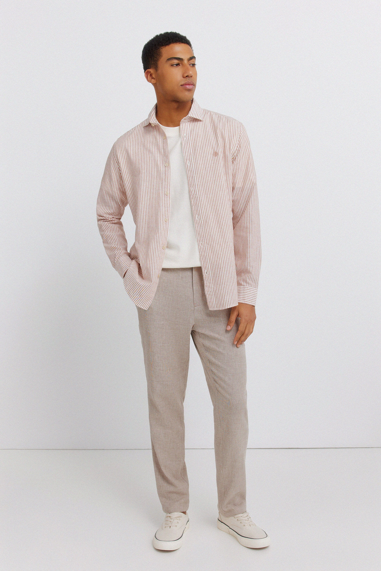 Springfield Camisa de lino