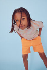 Springfield Bermuda chino para niño rojo