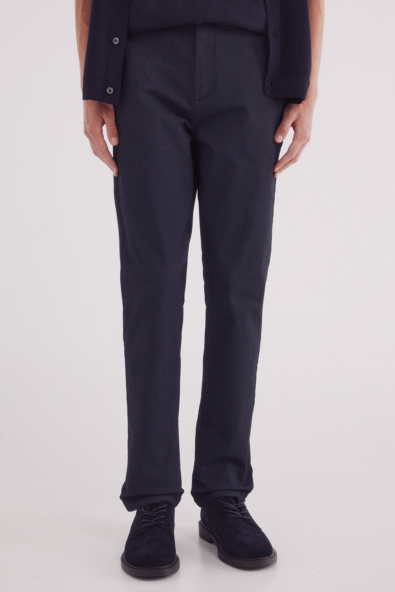 Springfield Pantal&oacute;n chino microestampado slim fit