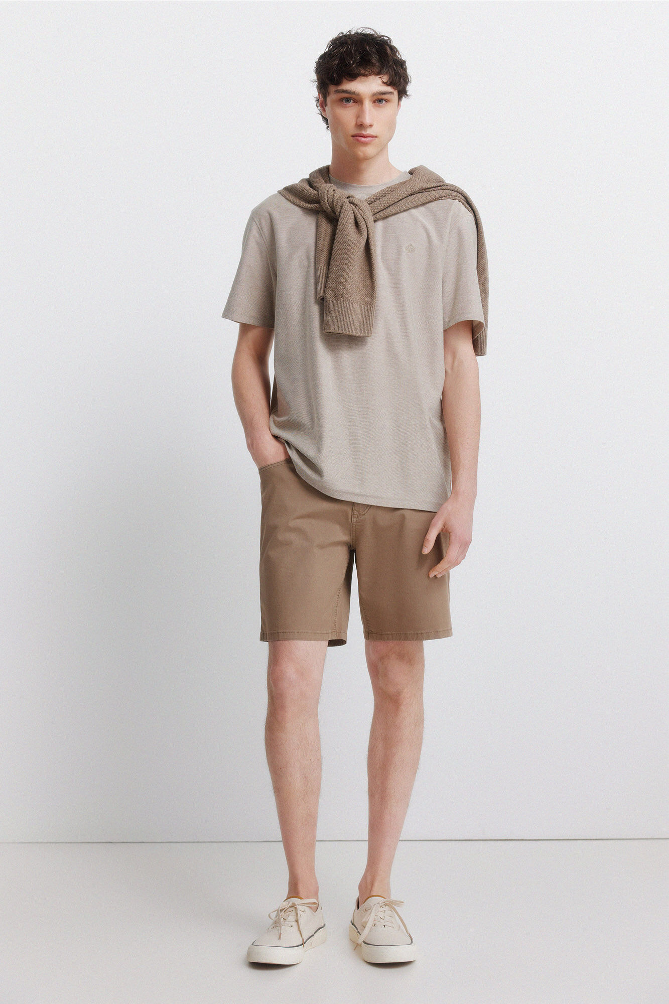 Springfield Bermudas ligeras de 5 bolsillos lavado regular fit