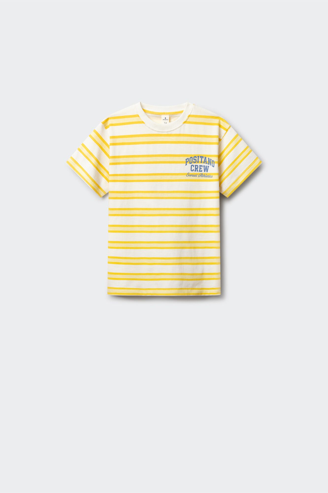 Springfield Kids Playera de manga corta de rayas verticales para ni&ntilde;o