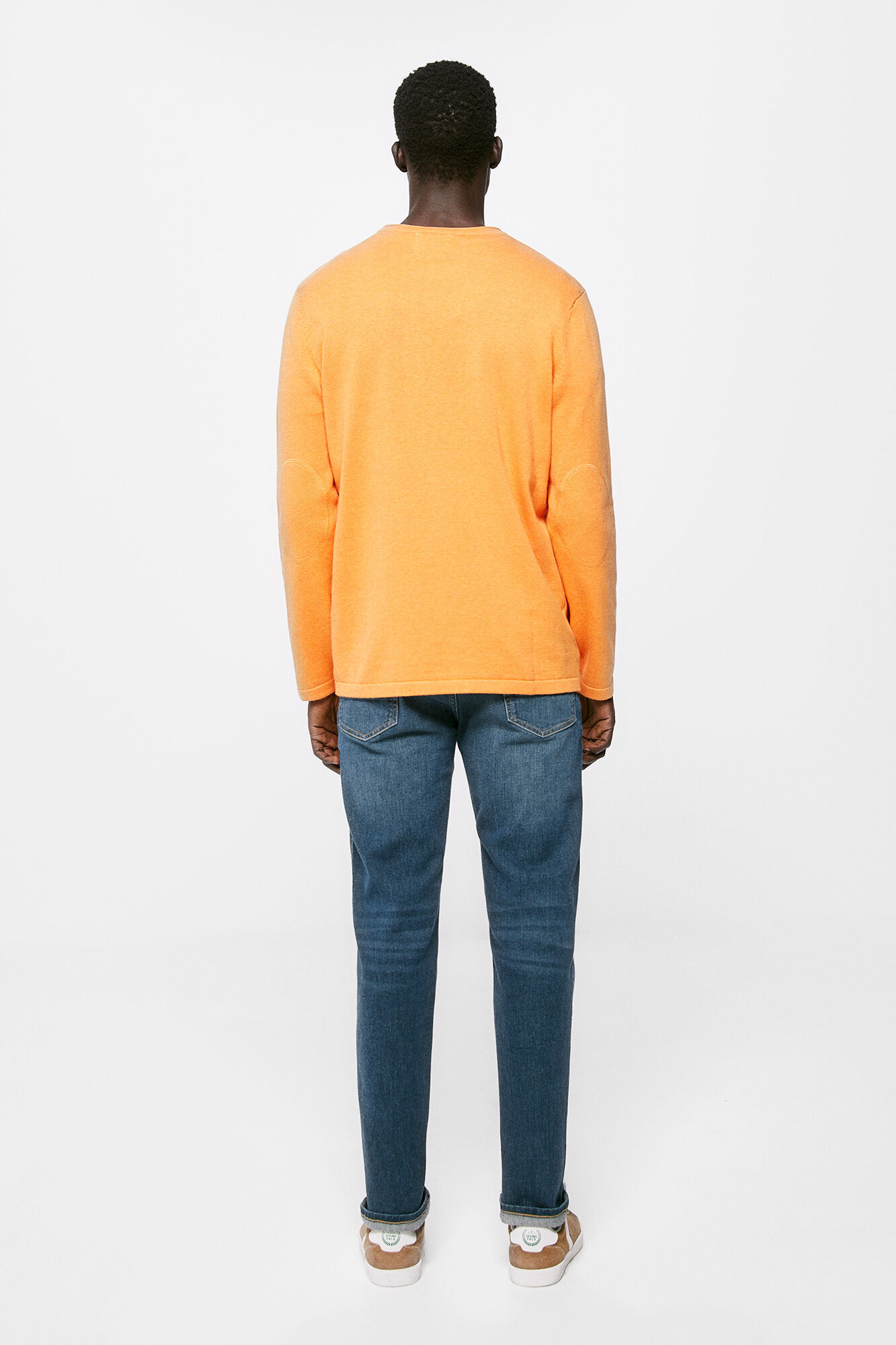 Springfield Jeans slim ligero azul verdoso lavado medio oscuro turquesa