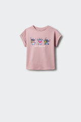Springfield Playera Lilo & Stich 2 niña fucsia