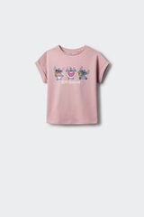 Springfield Playera Lilo & Stich 2 niña fucsia