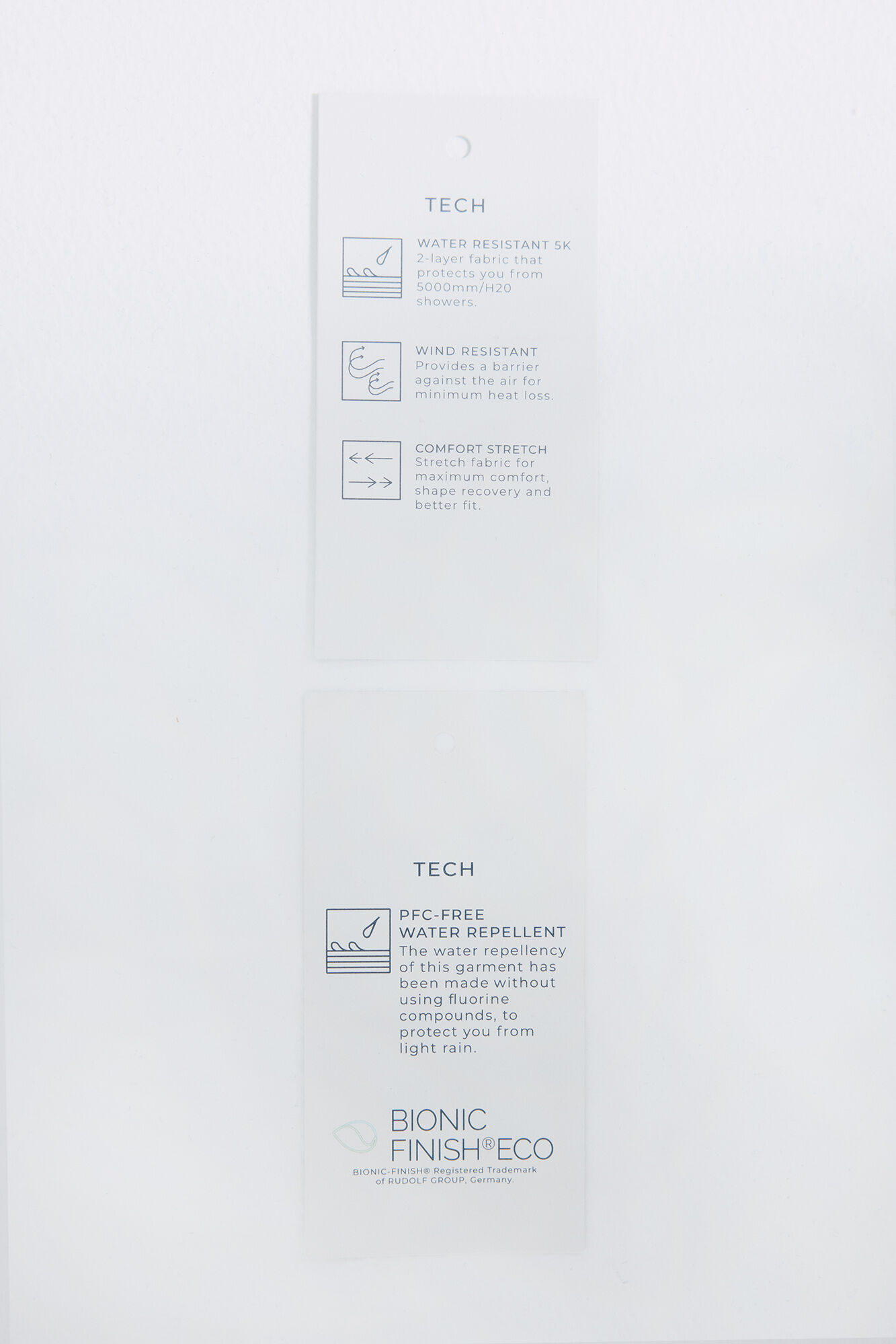 Springfield Parka t&eacute;cnica shoftshell gris