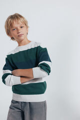 Springfield Kids Jersey básico rayas niño caza oscuro