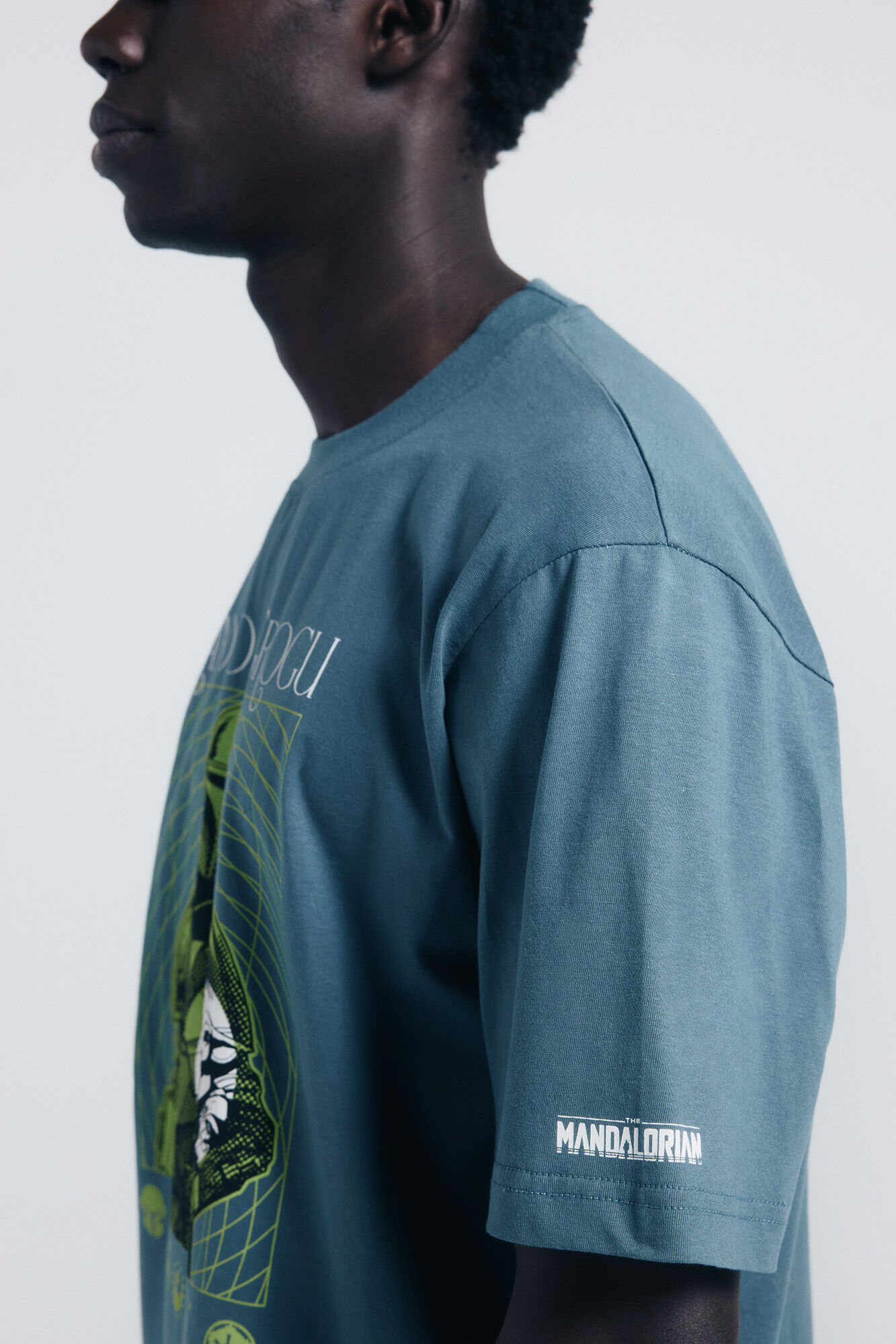 Springfield Camiseta Mando & Grogu azul