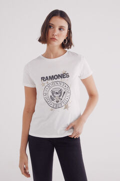 Springfield Playera "Ramones" estampado