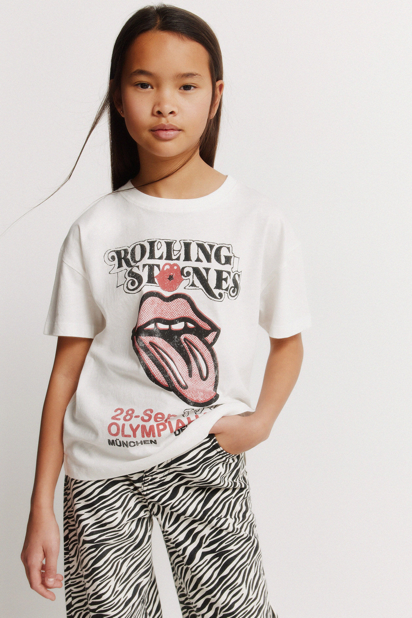 Springfield Kids Playera Rolling Stones para ni&ntilde;a