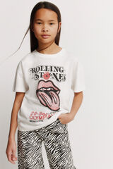 Springfield Kids Playera Rolling Stones para ni&ntilde;a marfil