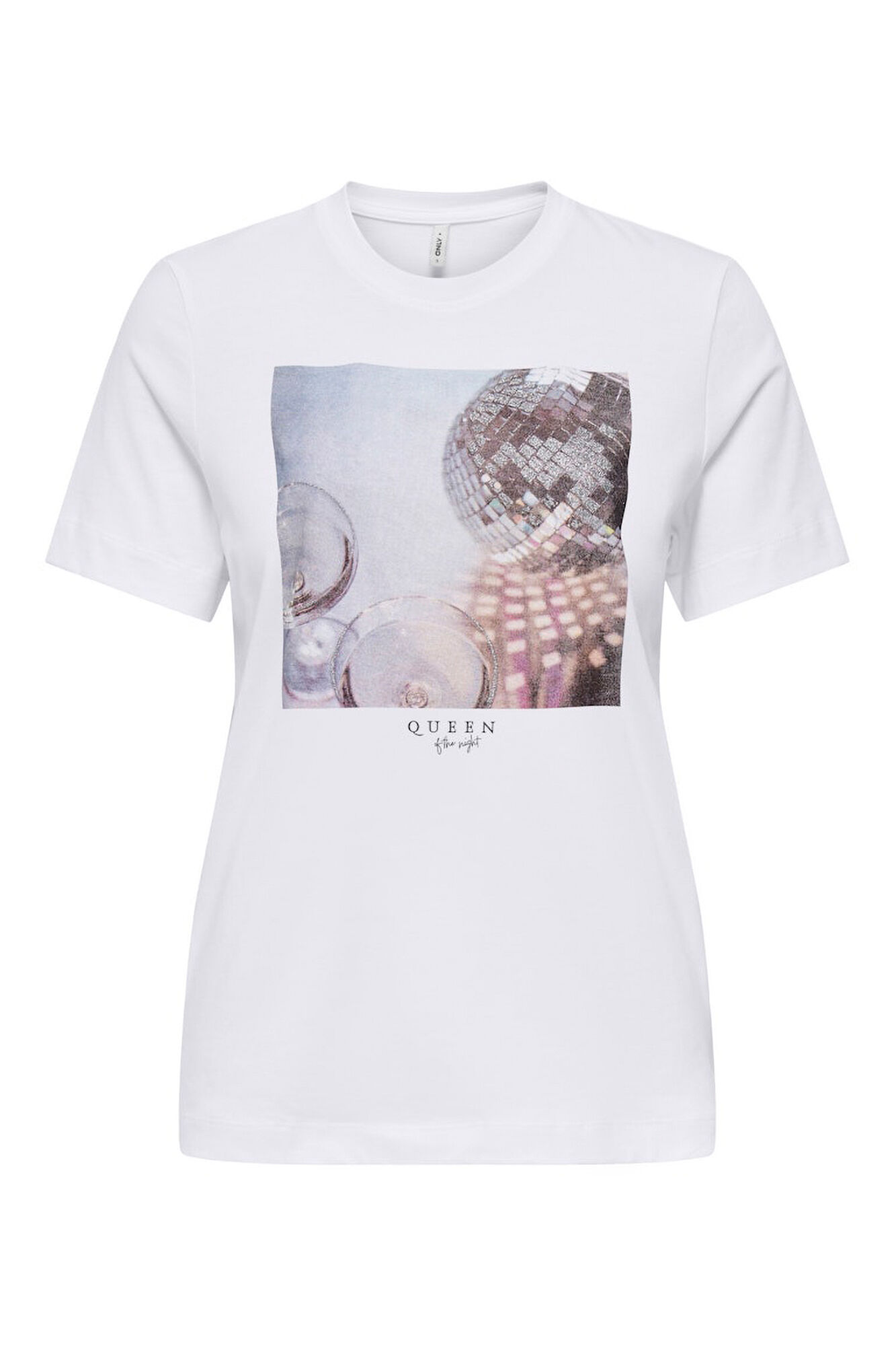 Only Playera de manga corta blanco