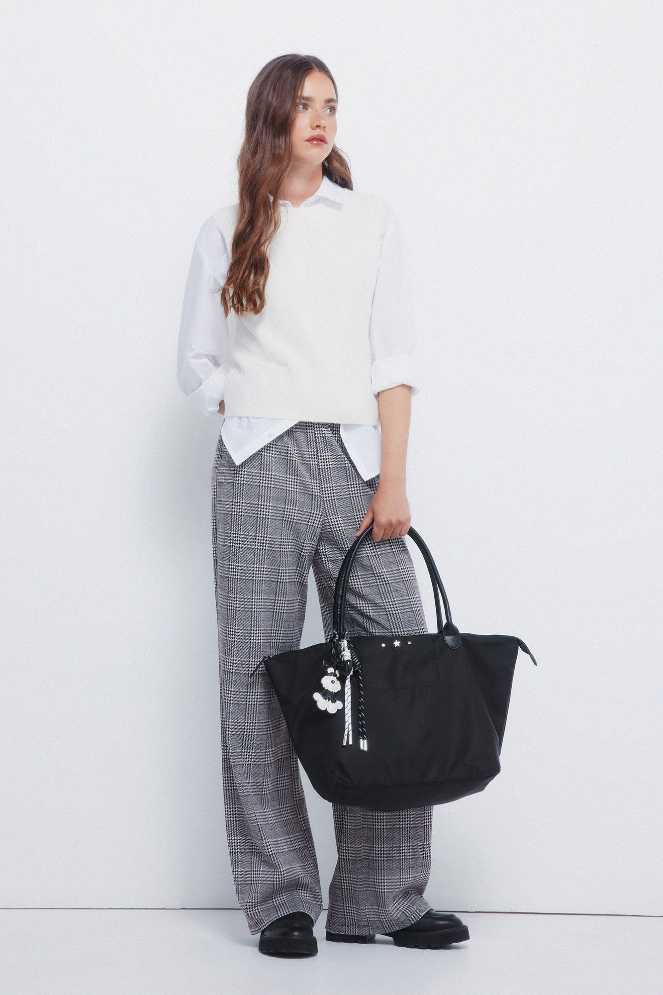 Springfield Pantalones de jogger de pierna ancha