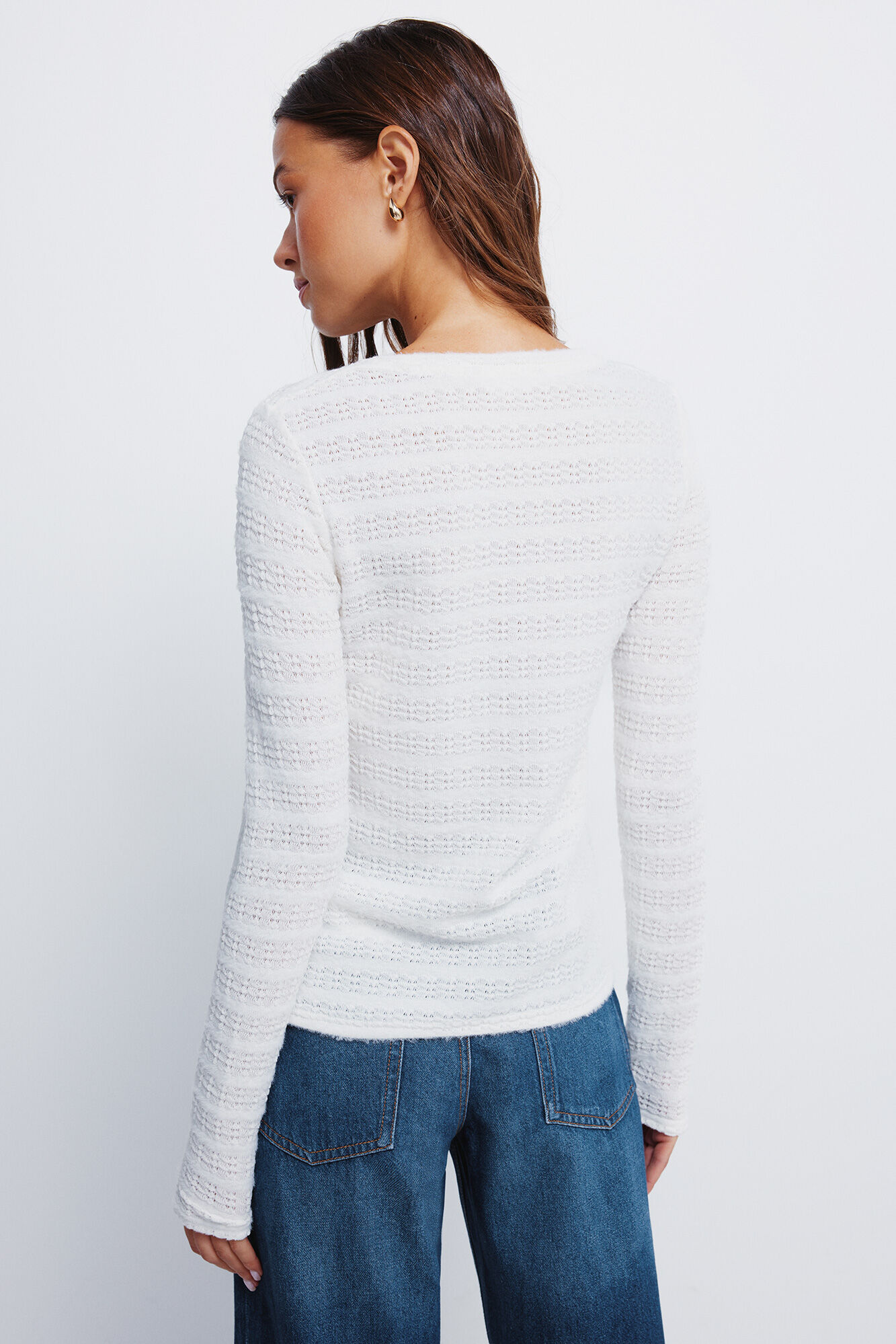 Springfield Jersey chenilla estructura blanco