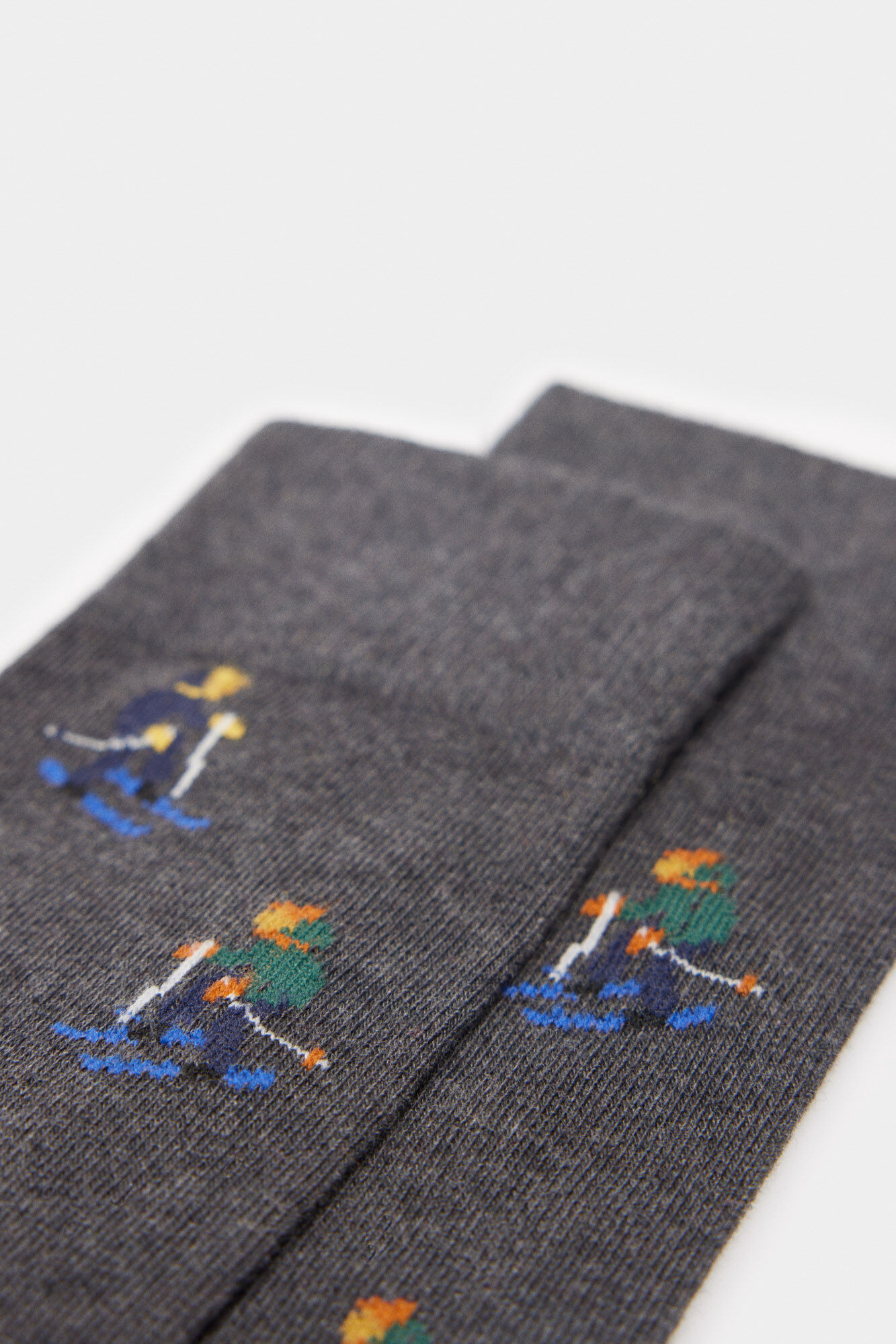 Springfield Calcet&iacute;n esqui gris