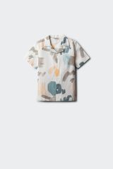 Springfield Kids Camisa pinceladas ni&ntilde;o estampado