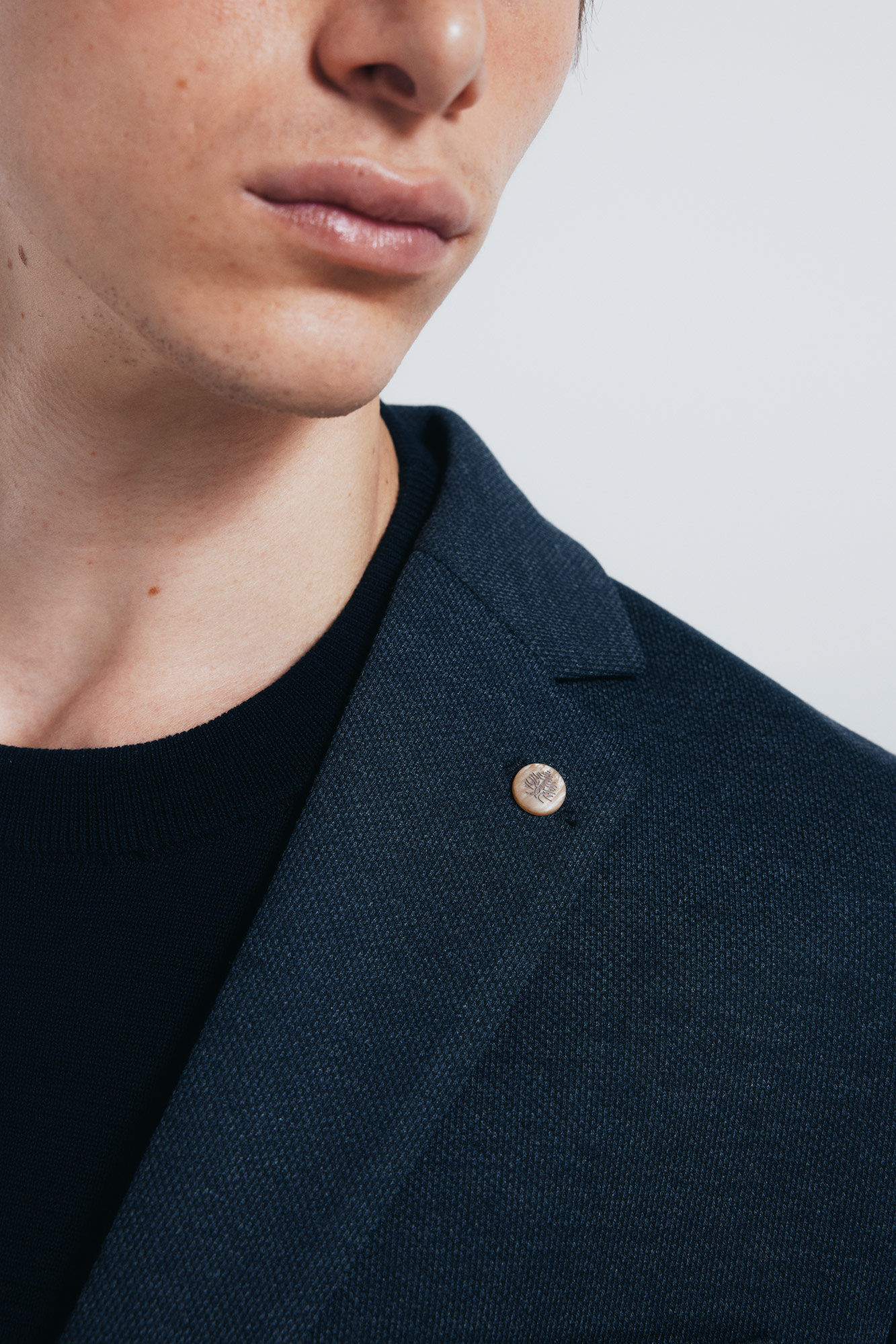 Springfield Blazer tweed azul