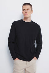 Springfield Camiseta doble tejido waffle verde