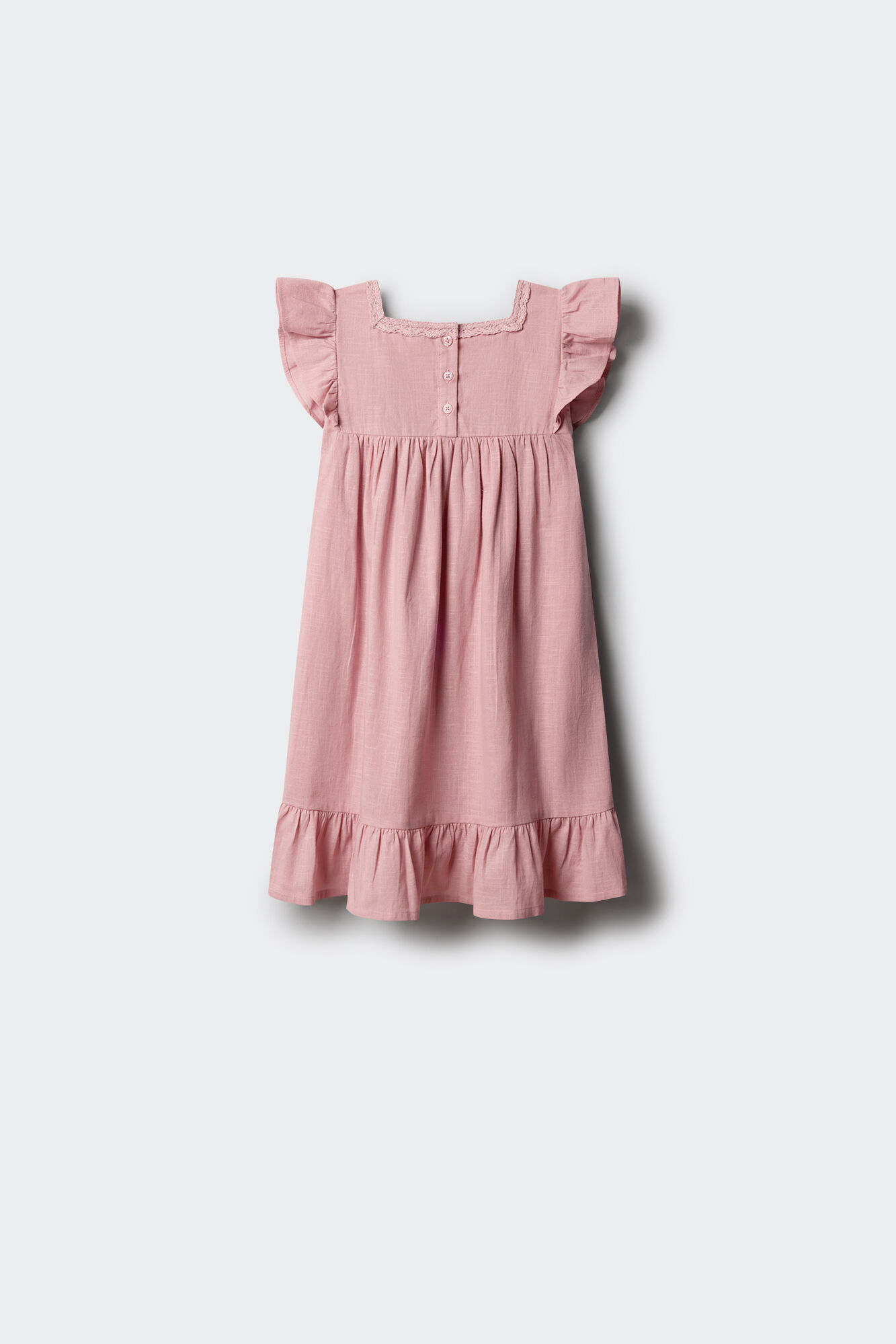 Springfield Kids Vestido con detalles de crochet para ni&ntilde;a