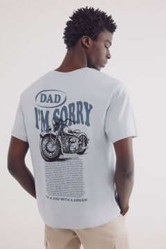 Springfield Playera dad I'm sorry azul