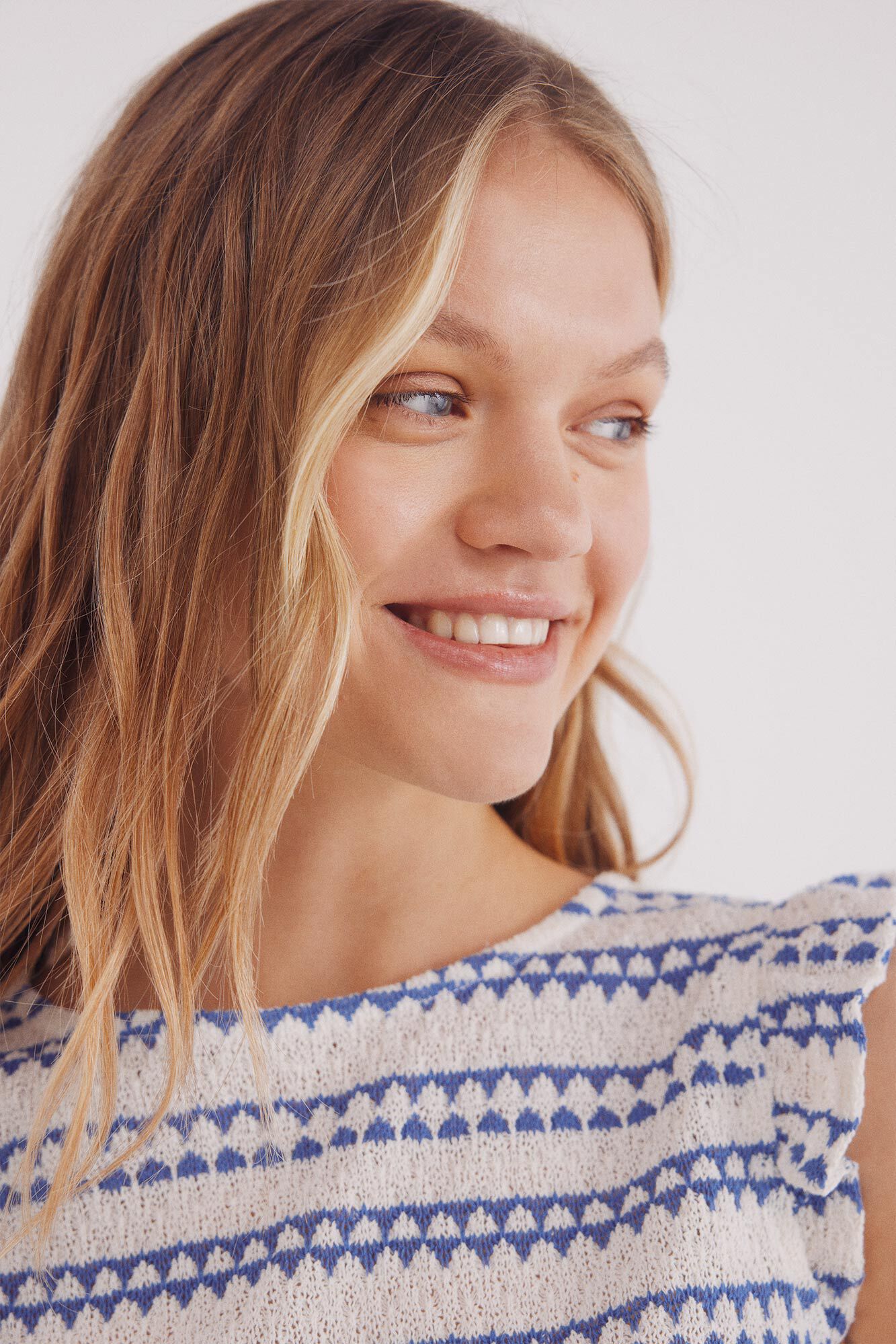 Springfield Top hombros volantes estructura