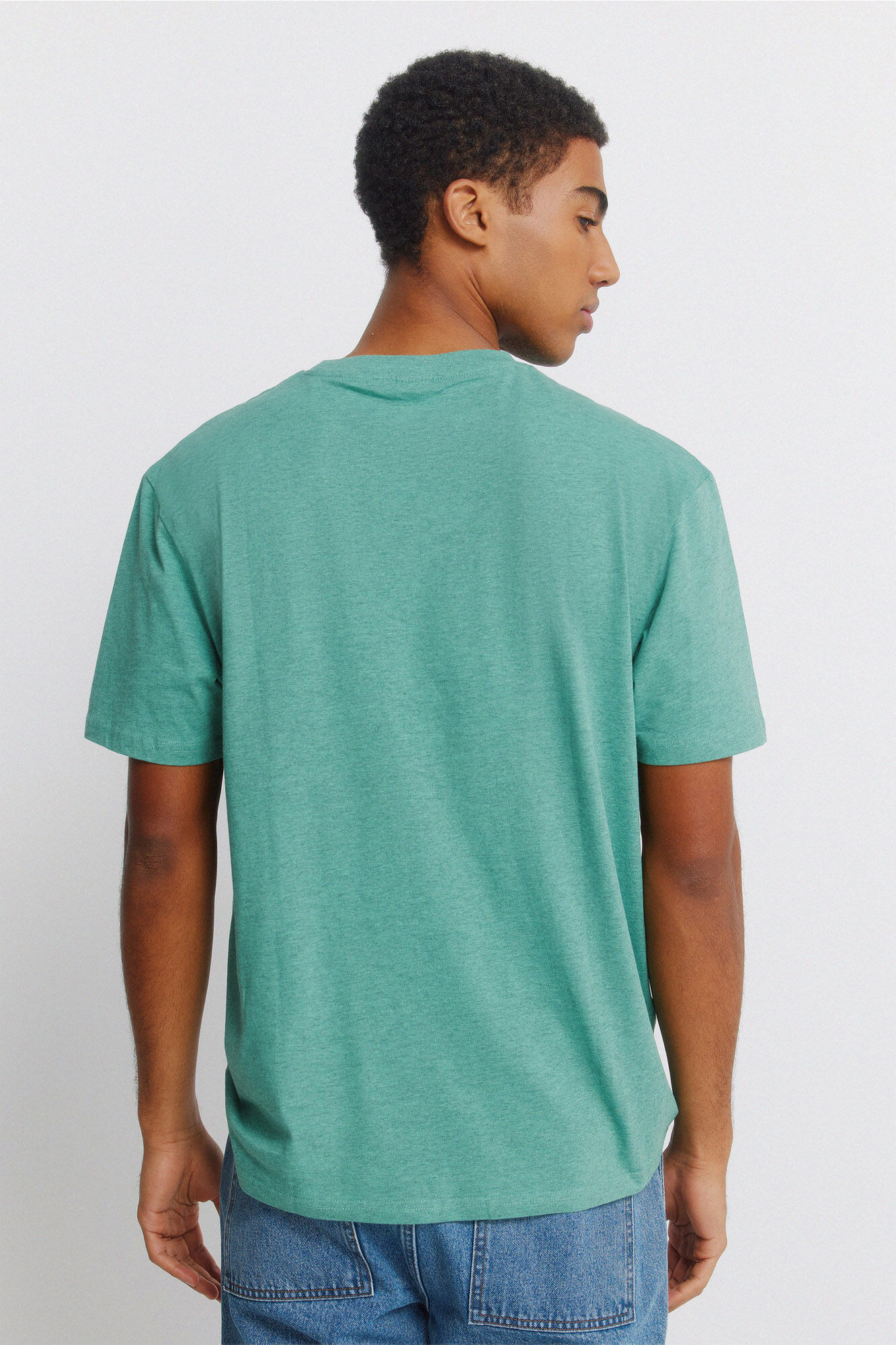Springfield Playera b&aacute;sica de viscosa verde