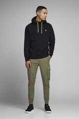 Springfield Pantalón slim fit cargo verde