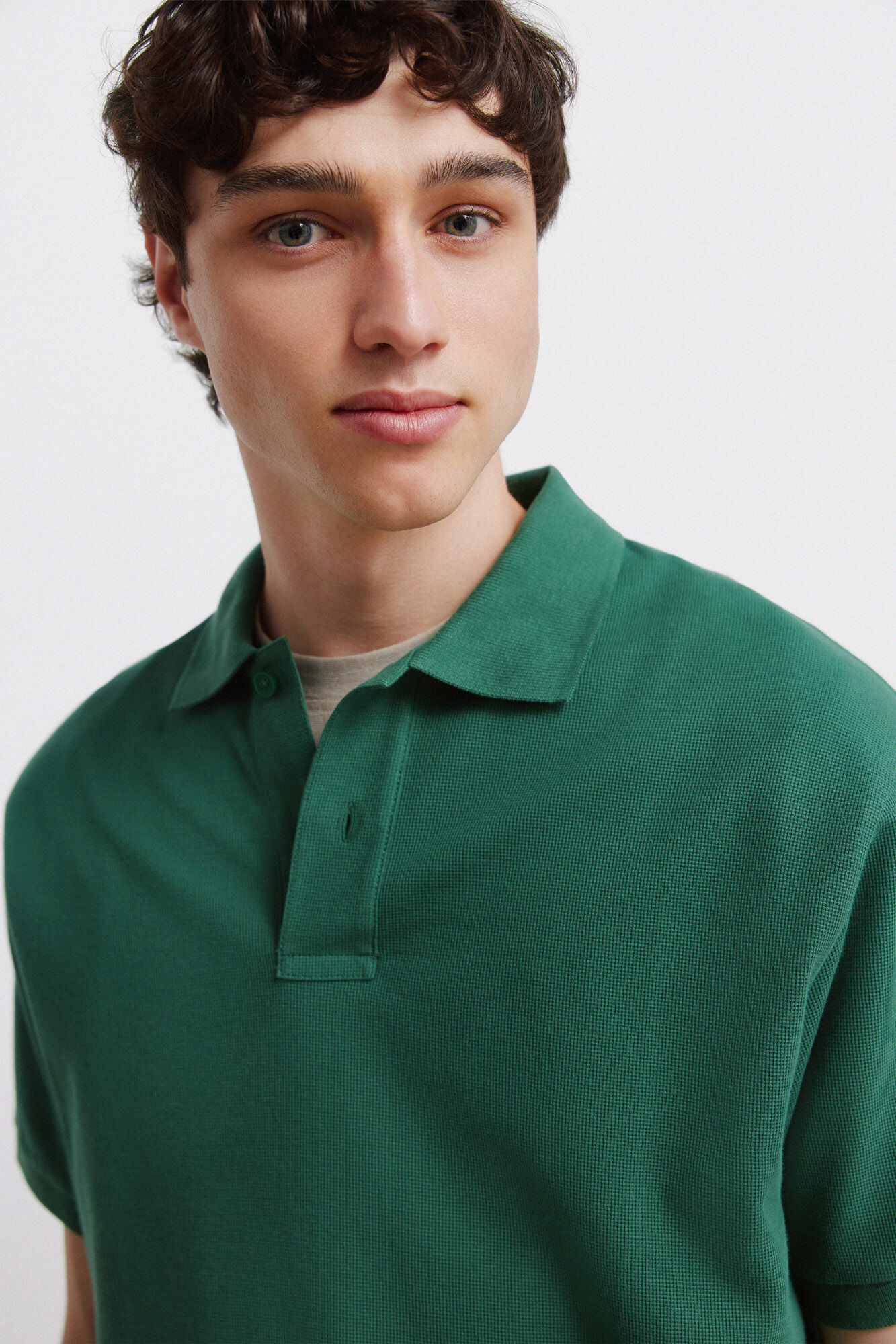 Springfield Polo de estructura regular fit