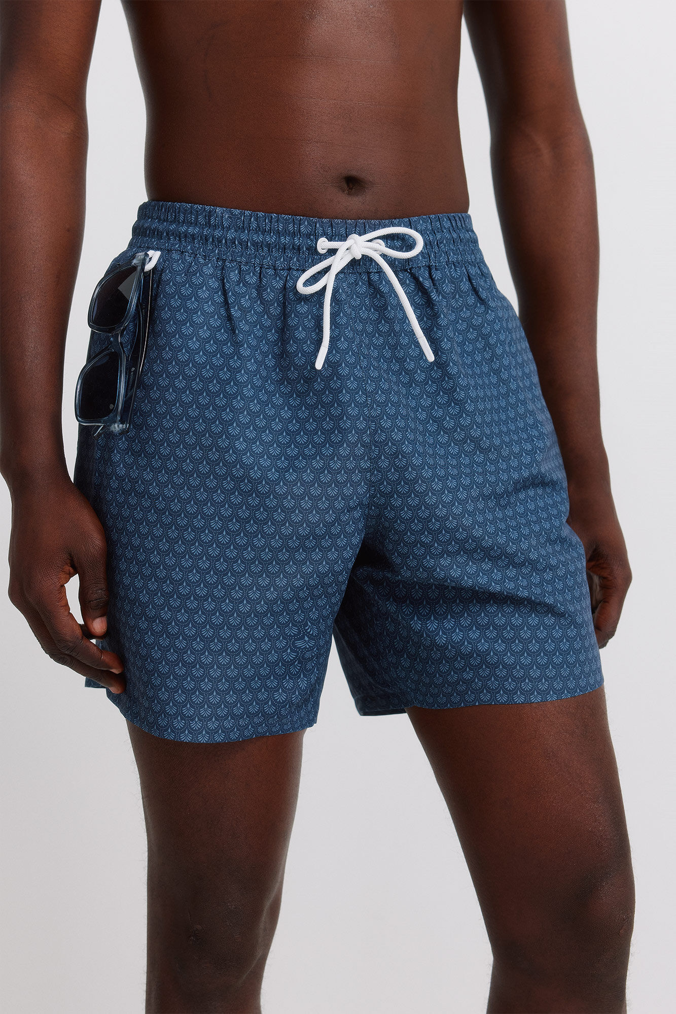Springfield Traje de ba&ntilde;o estampado mosaico con bolsillo y cierre